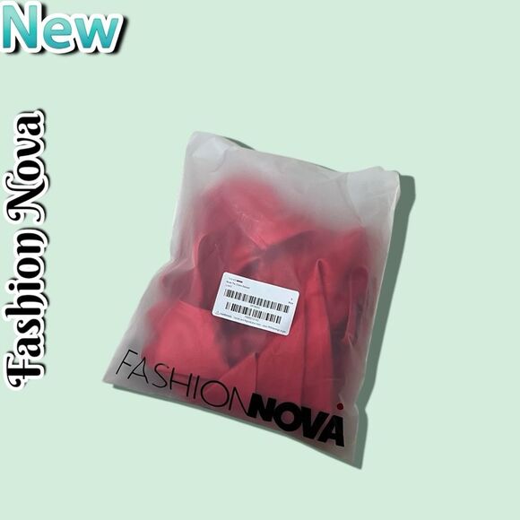 New NWT Fashion nova Break The Chains Babydoll - Red - Small - Picture 8 of 8